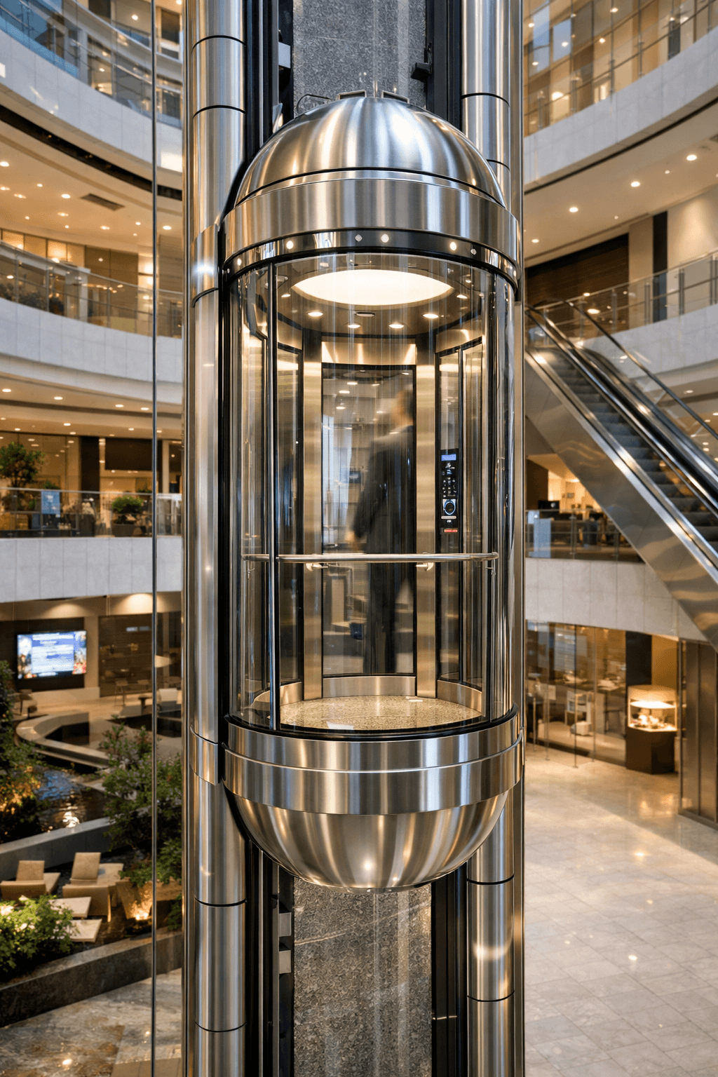 Capsule / Glass Elevator